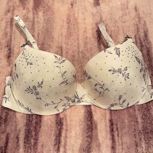 Sparkly 38B Victoria’s Secret lined Demi bra